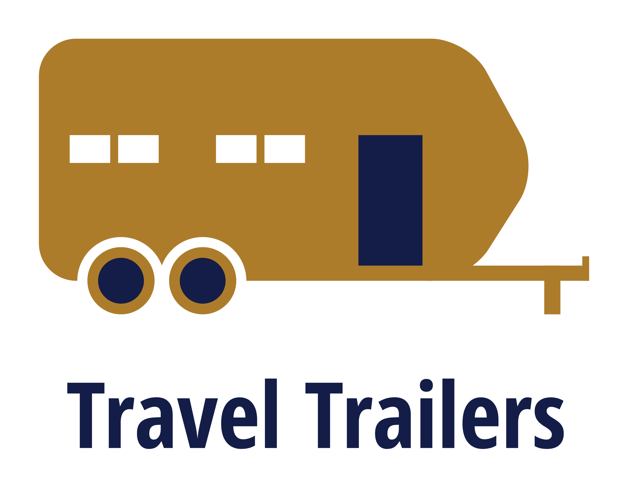 travel trailers icon